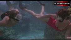 5. Rachel Ward in Red Swimsuit – Against All Odds