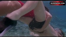 9. Rachel Ward in Red Swimsuit – Against All Odds