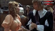 3. Raquel Welch Decollete – The Four Musketeers