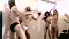 10. Edy Williams Topless in Public Shower – Hellhole