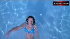 1. Olivia Williams Swimming in the Pool – Tara Road