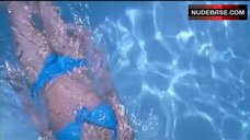 2. Olivia Williams Swimming in the Pool – Tara Road