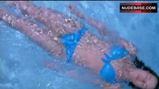Olivia Williams Swimming in the Pool – Tara Road