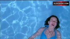 5. Olivia Williams Swimming in the Pool – Tara Road