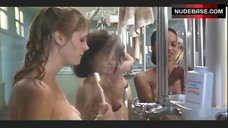 7. Wendy O. Williams Nude Group Showering – Reform School Girls