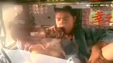 7. Tomomi Kuribayashi Sex in Car – Shin Yanmama Trucker: Kei Vs Misaki - Shukumei No Taiketsu Hen