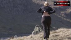1. Kate Winslet Without Bra – Running Wild With Bear Grylls