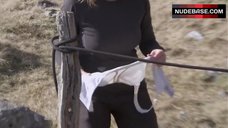 6. Kate Winslet Without Bra – Running Wild With Bear Grylls