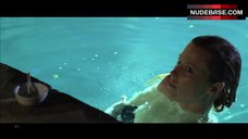 1. Emma Booth Flashing Boobs in Pool – Swerve