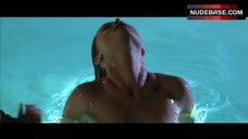 8. Emma Booth Flashing Boobs in Pool – Swerve