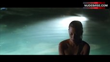 9. Emma Booth Flashing Boobs in Pool – Swerve