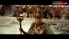 6. Emma Booth Cleavage – Gods Of Egypt