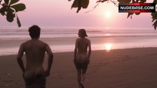 6. Haley Bennett Nude on Beach – Deep Powder