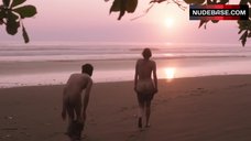7. Haley Bennett Nude on Beach – Deep Powder