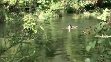 5. Megan Mcnally Nude Swimming in Pond – Three Bad Men