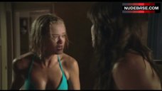 7. Katharine Mcphee in Sexy Black Bikini – Shark Night 3D