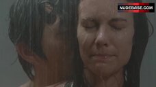 9. Lauren Cohan Shower Scene – The Walking Dead