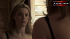 9. Gillian Jacobs in Sexy Black Lingerie – Helena From The Wedding