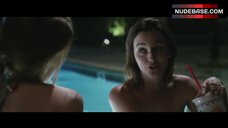 7. Gillian Jacobs Bikini Scene in Pool – Life Partners