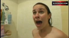 5. Kelly King Nude Tits in Shower – The Janitor