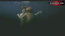 6. Kim Dickens Naked Underwater – Out Of Order