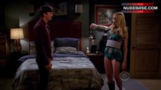 6. Kate Miner Hot Scene – Two And A Half Men