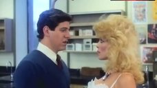 4. Judy Landers in Sexy Lingerie – Dr. Alien