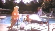 7. Judy Landers Sexy in White Bikini – Club Fed