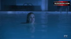 4. Ruta Gedmintas Hot Scene in Pool – The Strain