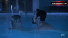 9. Ruta Gedmintas Hot Scene in Pool – The Strain