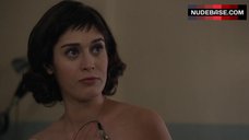 8. Lizzy Caplan Breasts Scene – Masters Of Sex