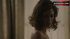 7. Lizzy Caplan Exposed Tits and Ass – Masters Of Sex