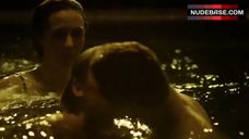 6. Madeline Zima Lesbian Scene in Pool – Breaking The Girls