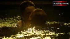 8. Madeline Zima Lesbian Scene in Pool – Breaking The Girls