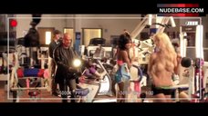 3. Kayla Paige Topless – Dumbbells