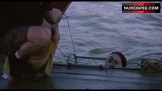 1. Lysa Apostle Sexy in Wet T-Shirt – Beneath Loch Ness