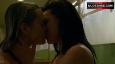 4. Laura Prepon Lesbian Scene in Shower – Orange Is The New Black