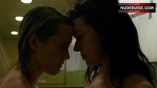 5. Laura Prepon Lesbian Scene in Shower – Orange Is The New Black
