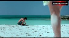 1. Kelly Brook Bikini Scene – Survival Island