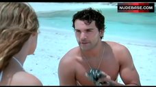 9. Kelly Brook Bikini Scene – Survival Island