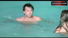 5. Kelly Brook Ass Scene – Survival Island