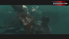 7. Kelly Brook Scene with Piranhas– Piranha 3D