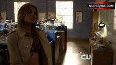 9. Annalynne Mccord Shows Sexy Lingerie – 90210