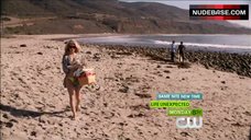 1. Annalynne Mccord in Bikini on Beach – 90210