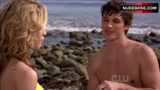 8. Annalynne Mccord in Bikini on Beach – 90210