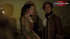 10. Michelle Ryan Boobs in Cleavage – Mansfield Park