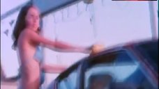 1. Eliza Dushku Washes Car in Bikini – Bring It On