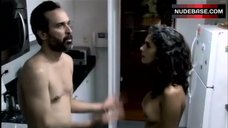 7. Vanessa Saba Naked Breasts – Un Dia Sin Sexo