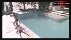 3. Romy Schneider Topless near Pool – La Piscine