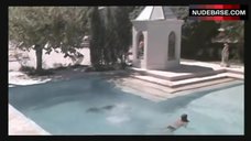4. Romy Schneider Topless near Pool – La Piscine
